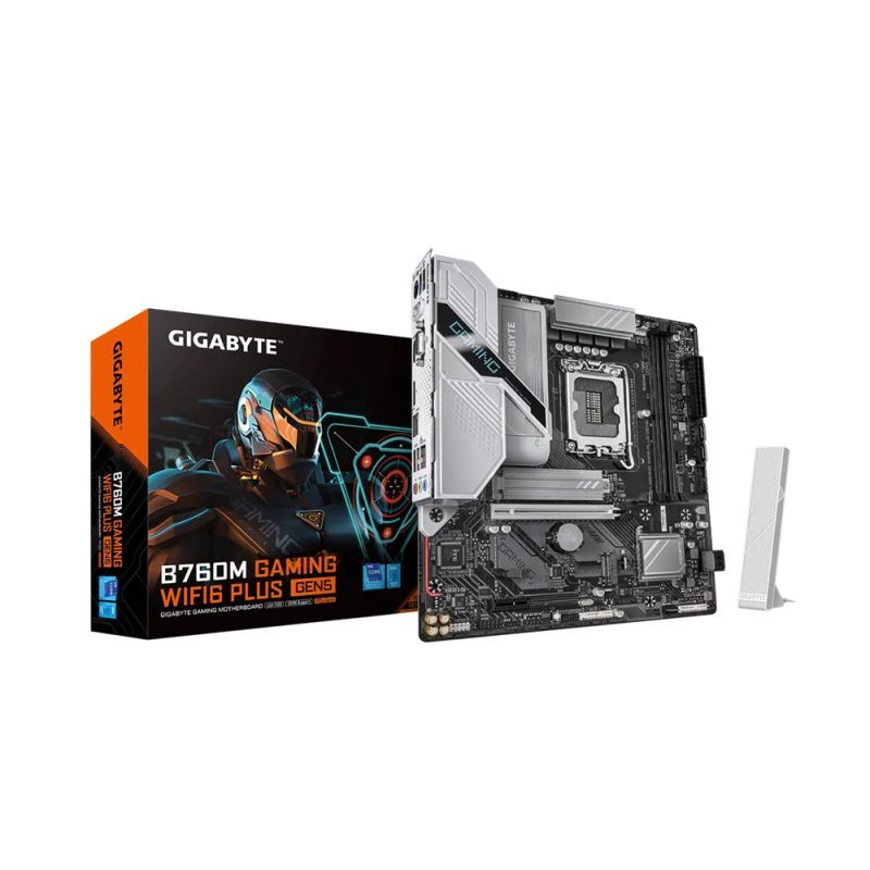 Mainboard Gigabyte B760M GAMING WIFI6 PLUS GEN5 DDR5 (Bluetooth)